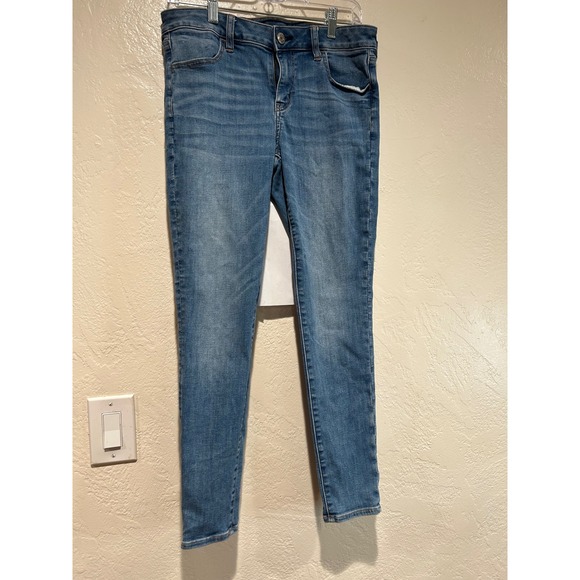 American Eagle Outfitters Denim - American Eagle Next Level Stretch Jegging Medium Wash Skinny Jeans Womens 10 Reg